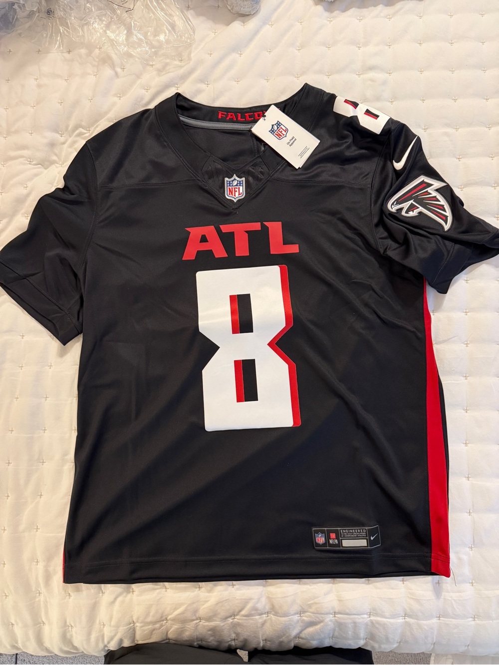 Atlanta Falcons Kyle Pitts Nike Authentic Vapor Fuse Limited Jersey Men $175